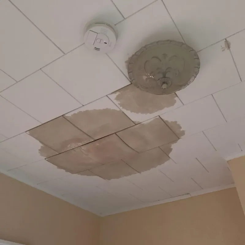 Ceiling Water Damage Repair in Goffstown, NH