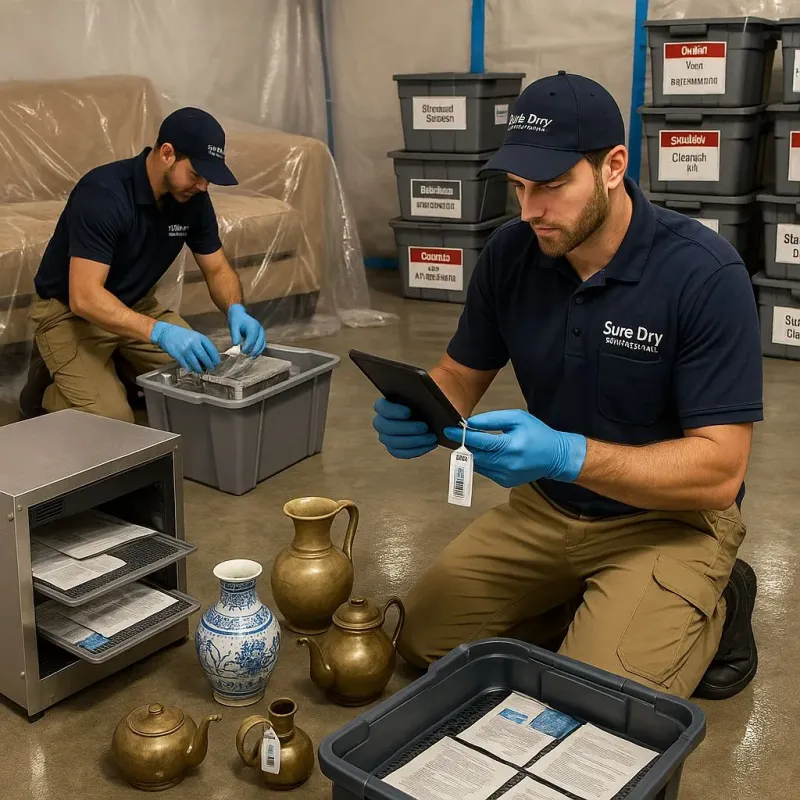 Content Protection and Restoration process in Goffstown, NH