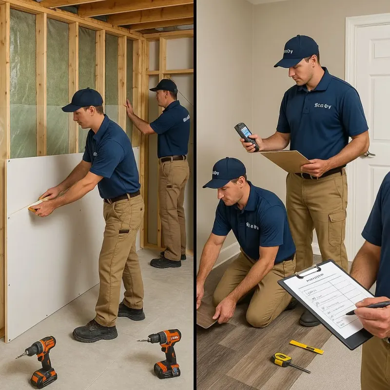 Repairs and Reconstruction process in Goffstown, NH